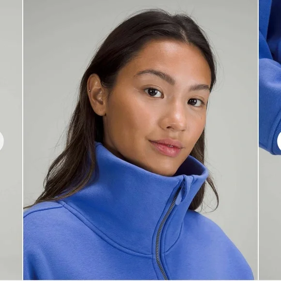 Lululemon Thick Fleece Half Zip M/L - Picture 3 of 14